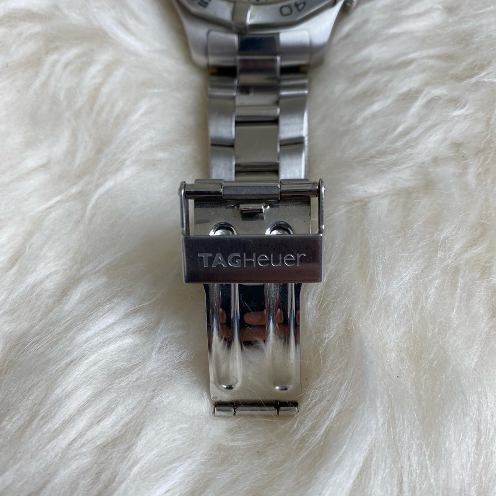 Tag Heuer Aquaracer Blue Dial Men’s Watch, CAF1112. - Picture 14 of 16